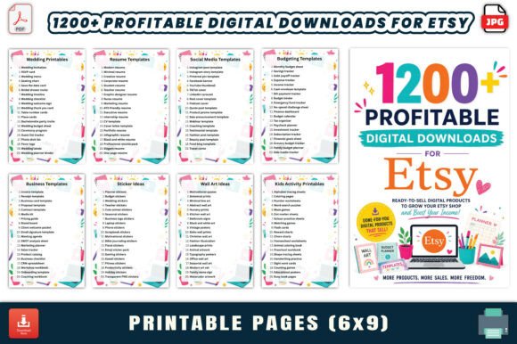 Download 1200+ Profitable Digital Downloads - Digital downloads Collection