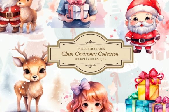 Download Chibi Christmas Collection - Collection Collection