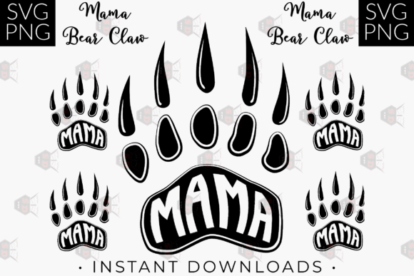 Download Mama Bear SVG + PNG Digital Downloads - Digital downloads Collection
